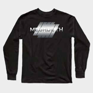 Metallic Illustration megadeth Long Sleeve T-Shirt